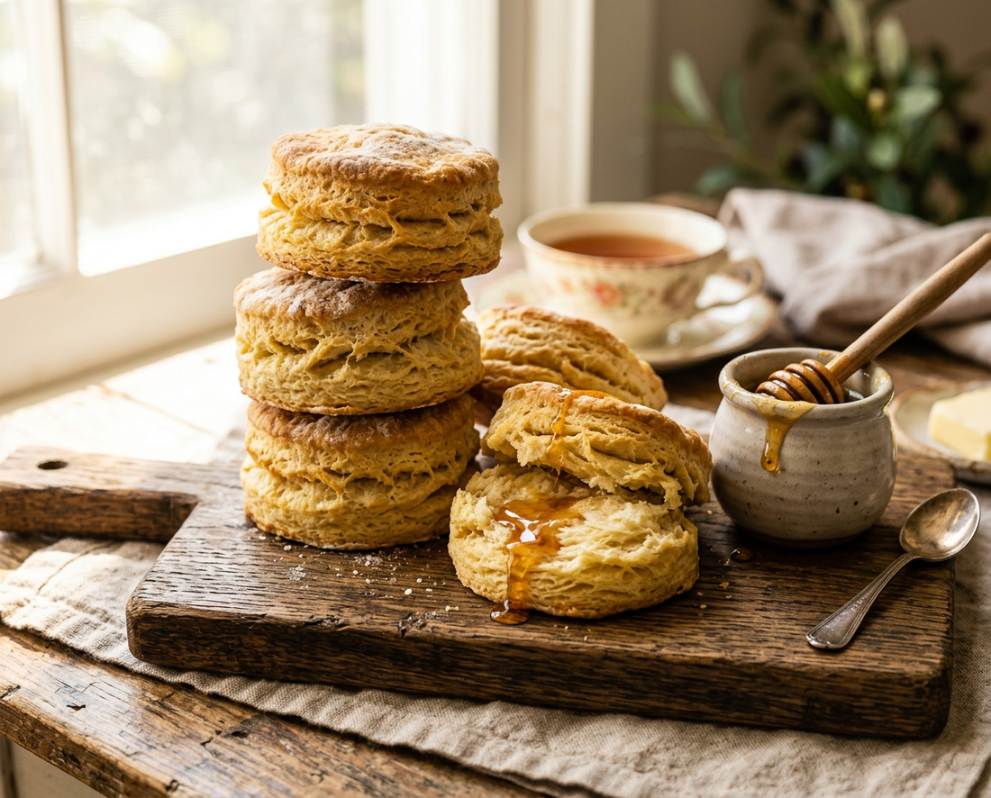 Smoked Butter Biscuits